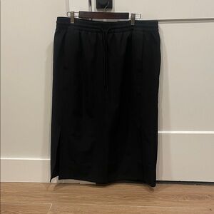 Athleta Black Straight  Skirt